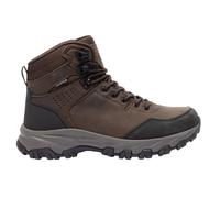 Trespass Mens Stride Leather Walking Boots (Dark Brown) - Size UK 10