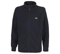 Trespass Mens Sueded Fleece Jacket Bernal Black in Size - M
