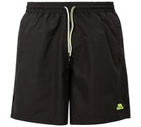 Trespass Mens Swim Shorts Pocket Quick Dry Granvin B Black