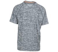 (S, Carbon Marl) Trespass Mens Gym Tshirt Short Sleeve Gaffney