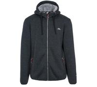 Trespass Men's Tableypipe Fleece Jacket - Black Marl - Black Marl - XXL
