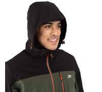 Trespass Men's Tappin Hooded Waterproof Jacket in Khaki | Size: 2XL Trespass Khaki 2XL