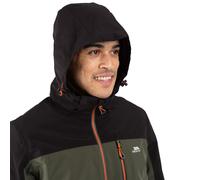 Trespass Men's Tappin Hooded Waterproof Jacket in Khaki | Size: Medium Trespass Khaki M