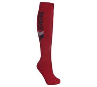 Trespass Men's Tech Luxury Merino Wool Blend Ski Tube Socks in Red | Size: 6-9 Trespass Red 6-9