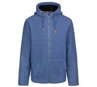 Trespass Mens Textured Bonded Long Hair Fleece Hoodie - Colsten