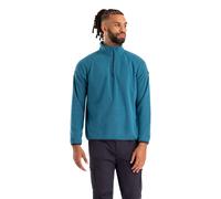 Trespass Mens Fleece Wetherill - Textured Brushed Back, 1/2 Zip Neck with Chin Guard, Elasticated Cuff and Hem, Knitted, 100% Polyester