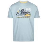Trespass Mens Thelon Printed Casual T-Shirt - Seafoam Marl - L - Seafoam Marl
