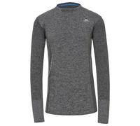 Trespass Mens Timo Long Sleeve Active Top - Black Marl - S - Black Marl