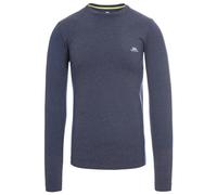 Trespass Mens Timo Long Sleeve Active Top - Navy Marl - L - Navy Marl - 59% Polyamide/36% Polyester/5% Elastane