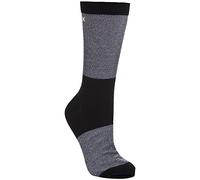 (7/11 UK, Black) Trespass Mens Tippo Two Tone Lightweight Coolmax Socks (1 Pair)