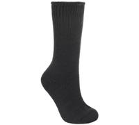 Trespass Mens Togged Thermal Ski Socks - Black - 7/11 UK - Black - 91% Acrylic/5% Nylon/3% Polyester/1% Elastane