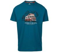Trespass Men's Tokso T-Shirt in Blue | Size: Small Trespass Blue S
