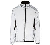 (S, Silver Reflective) Trespass Men's Water-Resistant Active Jacket - Zig