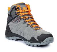 (8, Grey) Trespass Mens Walking Boots Waterproof Caelan