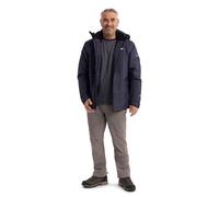 (XS, Navy Marl) Trespass Men's Waterproof Jacket - Fyfinn