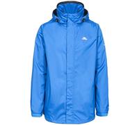 Trespass Mens Jacket Fraser II - Waterproof, Taped Seams, Adjustable Concealed Hood, Internal Zip Pocket, Drawcord Hem, 2 Lower Zip Pockets, Elasticated Cuffs