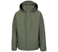 (XXL, Ivy) Trespass Mens Waterproof Jacket Padded Discott