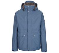 Trespass Mens Waterproof Jacket Rolando Smokey Blue in Size - S