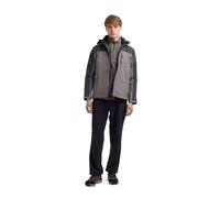 Trespass Mens Waterproof Jacket TP75 Curbridge Storm Grey in Size - S