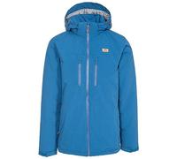 Trespass Men Toffit Waterproof Jacket with Removable Hood - Indigo, M