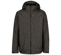 Trespass Mens Waterproof Jacket with Zip off Hood and RipStop Fabric Cullahill