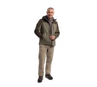 Trespass Mens Waterproof Jacket with Zip off Hood and Zipped Pockets Curbridge