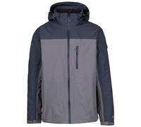Trespass Mens Waterproof Jacket with Zip off Hood and Zipped Pockets Curbridge