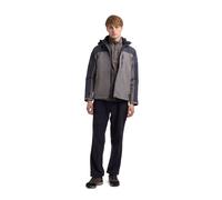 Trespass Mens Waterproof Jacket with Zip off Hood and Zipped Pockets Curbridge