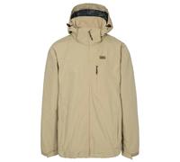 Trespass Mens Weir Waterproof Jacket - Tan - XXS - Tan - 100% Polyester