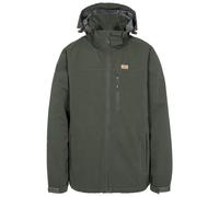 Trespass Mens Weir Waterproof Jacket - Olive - Size Large