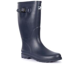 Trespass Men's Wellington Boots Recon X - Blue, Size 5 UK, Waterproof Rain Boots with Adjustable Buckle