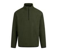 Trespass Mens Wetherill Fleece Top - Dark Vine - XXL - Dark Vine - 100% Polyester