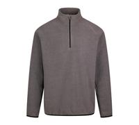 Trespass Mens Wetherill Fleece Top - Mid Grey - Mid Grey - L