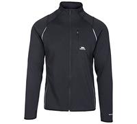 Trespass Men's Whiten Active Layer Top, Black, XS UK
