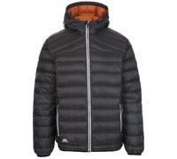 Trespass Men's Whitman II Down Packaway Jacket - Black / Rust - XL - Black/Rust - 50% Polyamide/40% Down/10% Feather