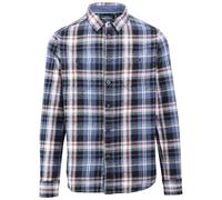 Trespass Mens Zalah Checked Flannel ShirtL Blue TP5845