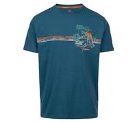 Trespass Mens Zama Countryside T-Shirt - Bondi Blue - XXL - Bondi Blue