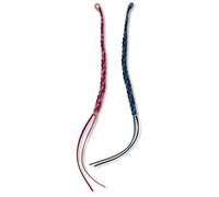 Trespass Mosquito Repellent Wristband Mozstop - 2 Pack, 15 Days Continuous Protection Per Tab, Natural Ingredients, Assorted Colours, 31cm x 1cm, Leather