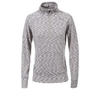 Trespass Moxie, Cool Grey Marl, XXS, Longsleeved Active Top with Front Pouch Pocket for Women, XX-Small / 2X-Small / 2XS, Grey