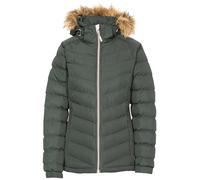 Trespass Nadina Waterproof Padded Jacket In Olive Olive XS