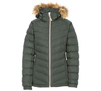 (18, Olive) Trespass Women's Padded Casual Jacket - Nadina