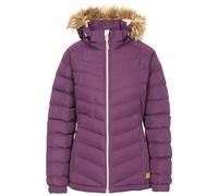 Trespass Nadina Women's Padded Hooded Casual Jacket Potent Purple Size - 18