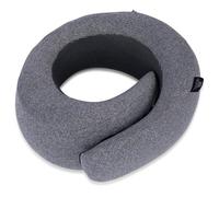 Trespass Neck Pillow Escargo - Adjustable Neck Pillow with Hook & Loop Fastening, Carry Case, Memory Foam, Polyester, Spandex, Travel, Camping