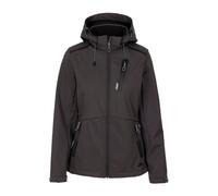 Trespass Women's Neman TP75 Soft Shell Jacket - Dark Grey - Dark Grey - M
