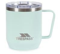 Trespass Nooper Stainless Steel Travel Mug - Teal Mist - One Size - Teal Mist - 90% Plastic/10% Stainless Steel