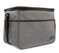 Trespass Nukooler 15L Adjustable Strap Camping Picnic Cool Bag Box - Grey Marl