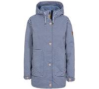 Trespass Womens Offshore Waterproof Jacket - Navy Stripe - XXS - Navy Stripe