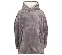 (EACH, Storm Grey) Trespass Unisex Oversized Fleece Hoodie Cosiness