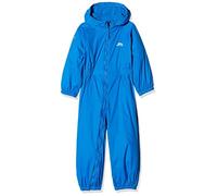 Trespass Padded Waterproof Snow Suit - DripDrop Unisex Children’s Model - Winter - Blue - 7/8 Years