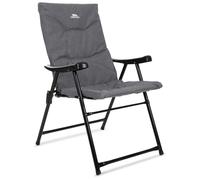 Trespass Paddy Folding Padded Deck Chair in Grey Trespass Grey